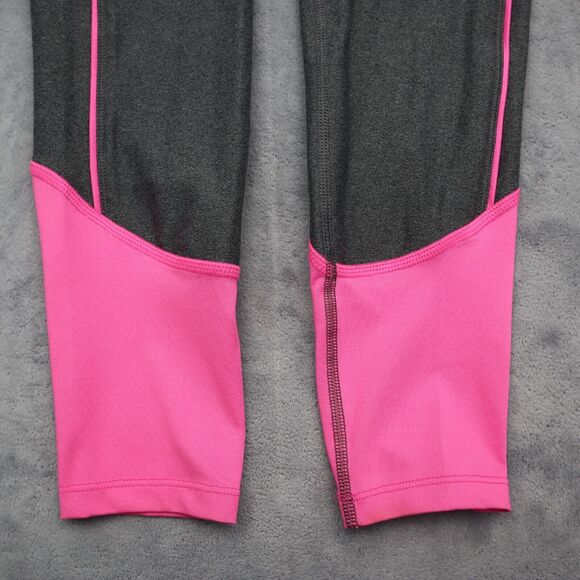 Champion Pants Womens PS Gray Pink Petite Leggings Elastic Waist Pull On - Picture 12 of 16